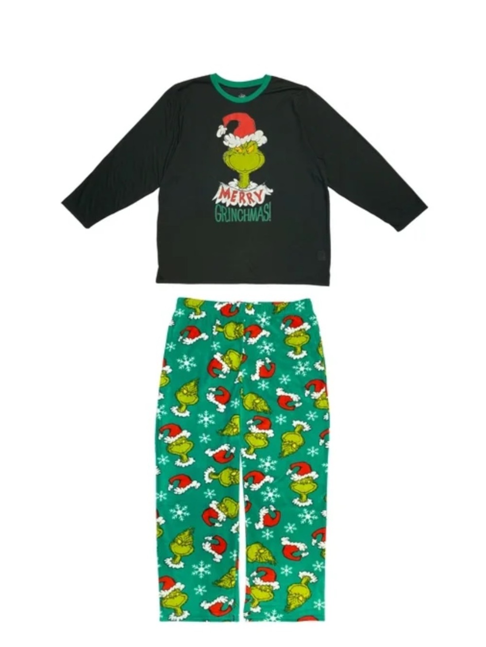 NEW Dr. Seuss Merry Grinchmas pajama set size: M(7/8)